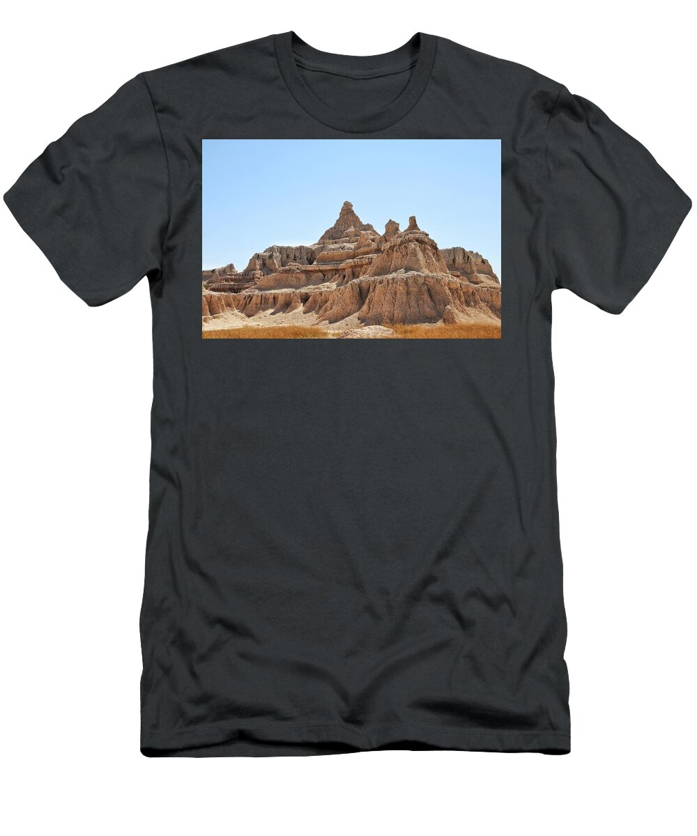Badlands T-Shirt featuring the photograph Badlands #2 by Susan Jensen