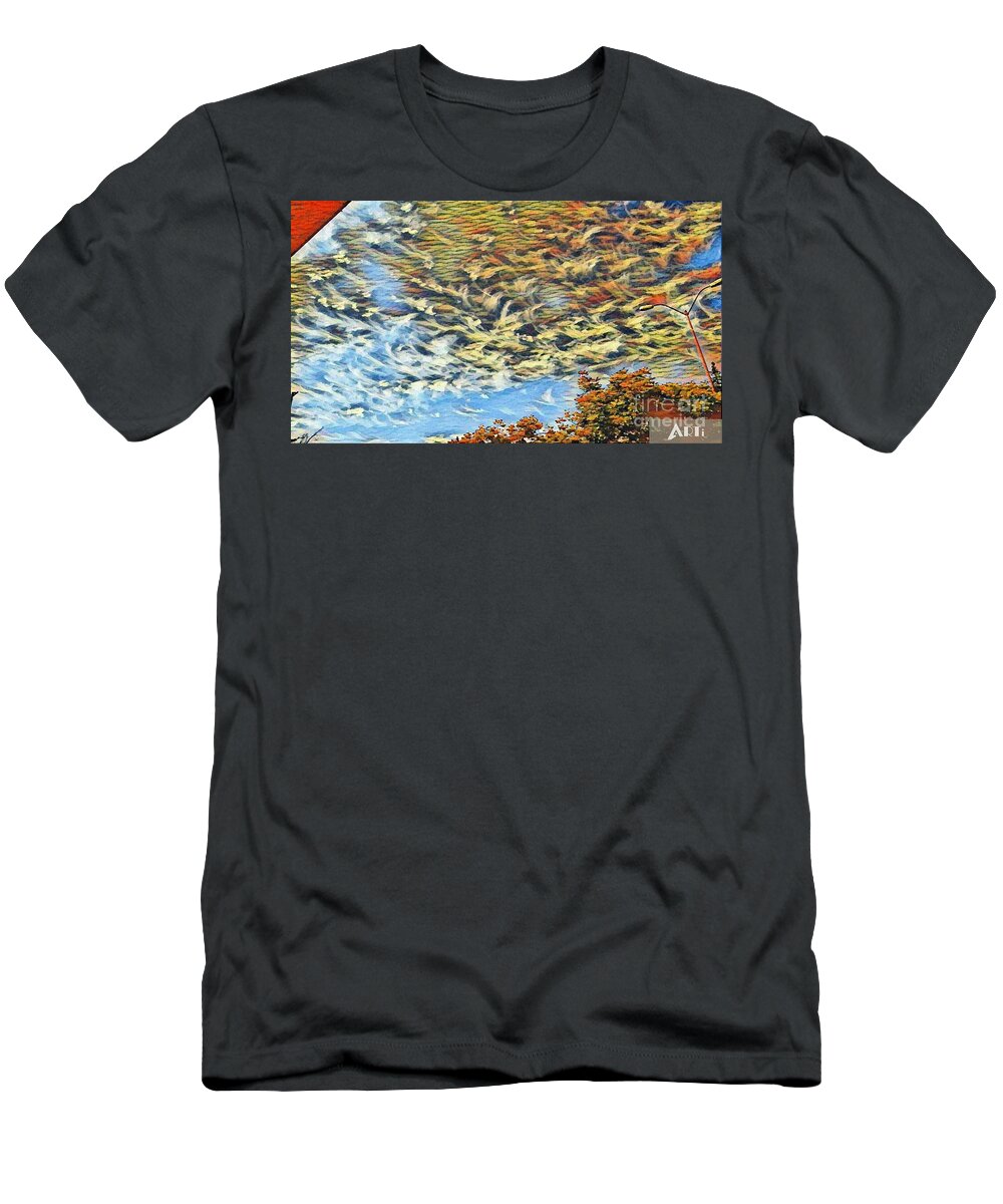 Clouds T-Shirt featuring the photograph Colorful sky #2 by Steven Wills