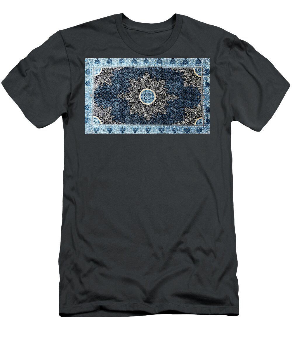 Cappadocia T-Shirt featuring the photograph Finely woven silk carpets #2 by Steve Estvanik