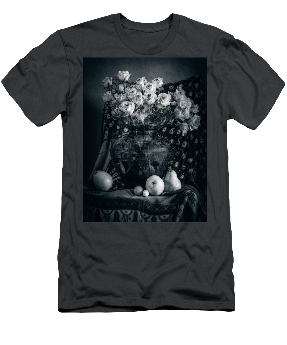 Vintage T-Shirt featuring the photograph Vintage Roses #1 by Sandra Selle Rodriguez
