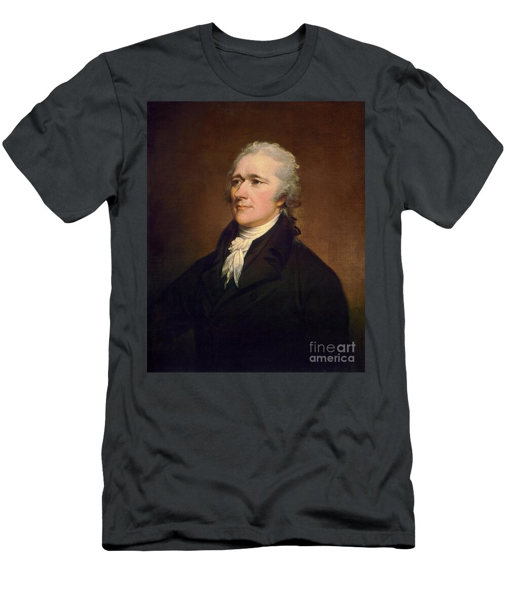 1806 T-Shirt featuring the painting Alexander Hamilton #8 by John Trumbull