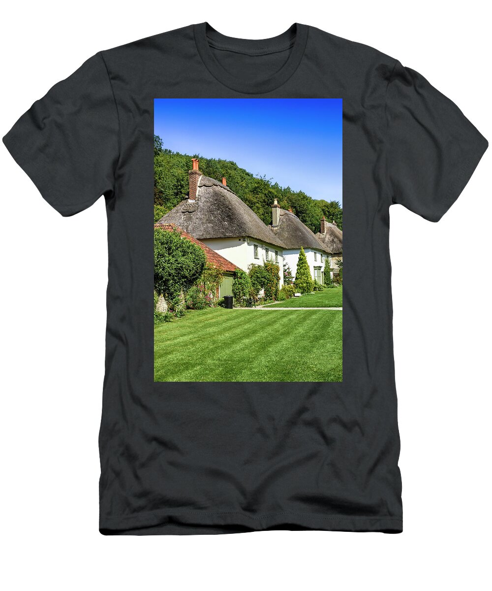 Abode T-Shirt featuring the photograph Milton Abbas #3 by Chris Smith