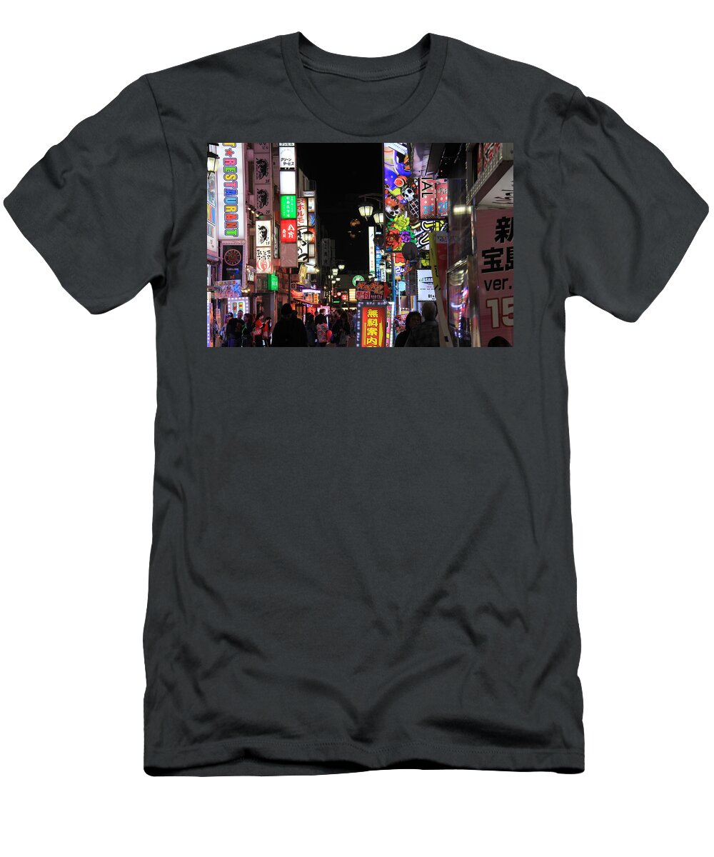 Tokyo T-Shirt featuring the photograph Tokyo, Japan - Shibuya Crossing by Richard Krebs