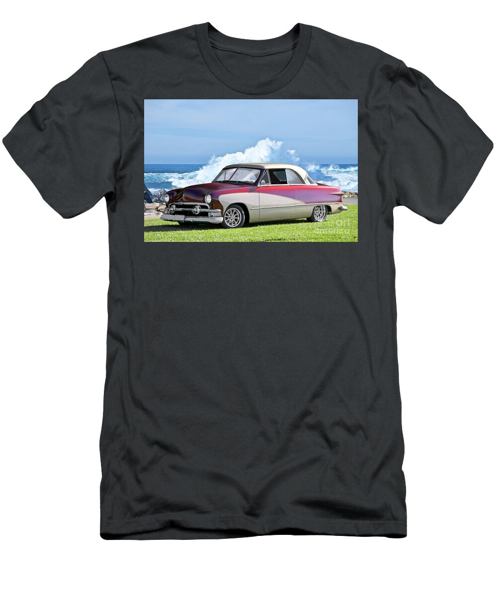 1951 Ford Custom Victoria T-Shirt featuring the photograph 1951 Ford Custom Victoria by Dave Koontz