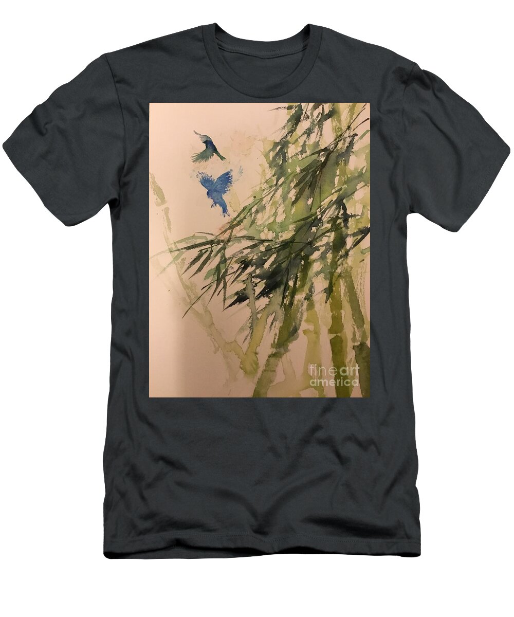 #63 S2019 T-Shirt featuring the painting #63 2019 #63 by Han in Huang wong