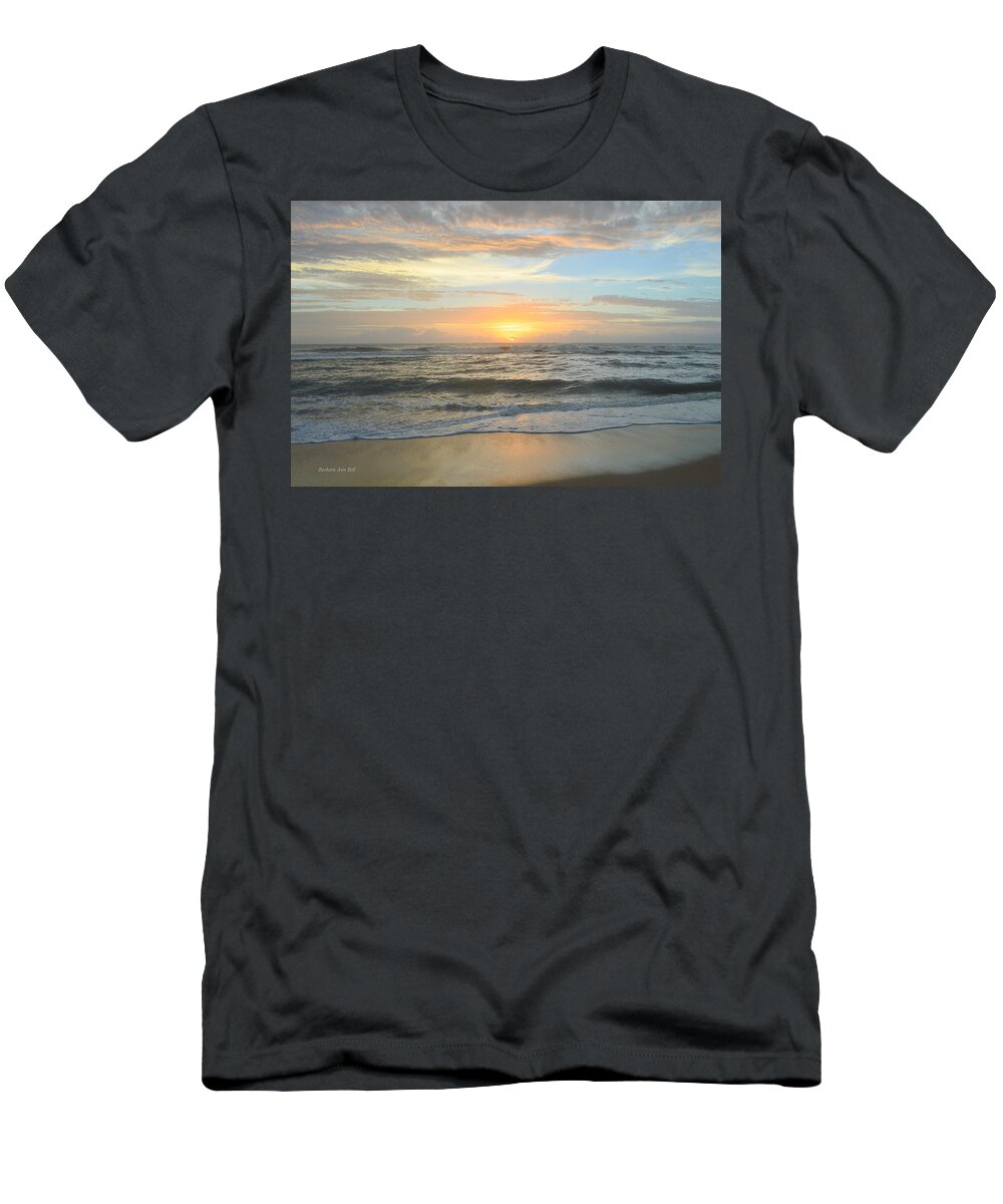 Obx Sunrise T-Shirt featuring the photograph 9/17/18 OBX Sunrise by Barbara Ann Bell