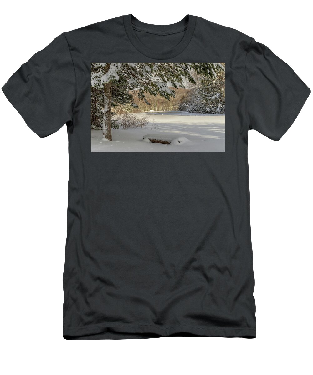 Adirondacks T-Shirt featuring the photograph A Beautiful View by Rod Best