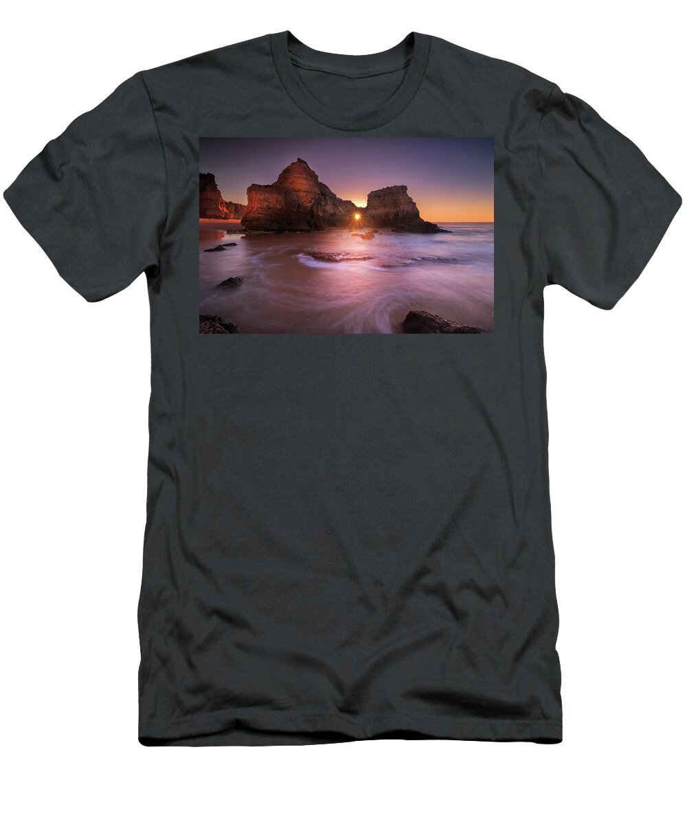 Adam West T-Shirt featuring the photograph A Window To A New Day by Adam West