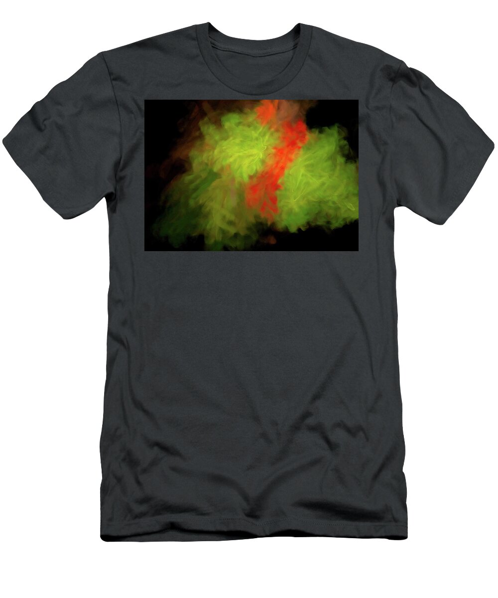 Background T-Shirt featuring the digital art Abstract No. 60 by Steve DaPonte