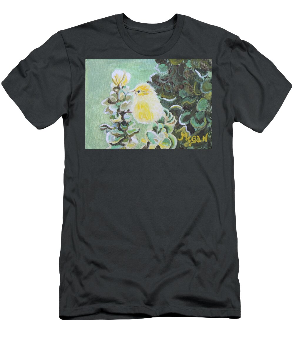 Hawaiian T-Shirt featuring the painting Alaua'ahio by Megan Collins
