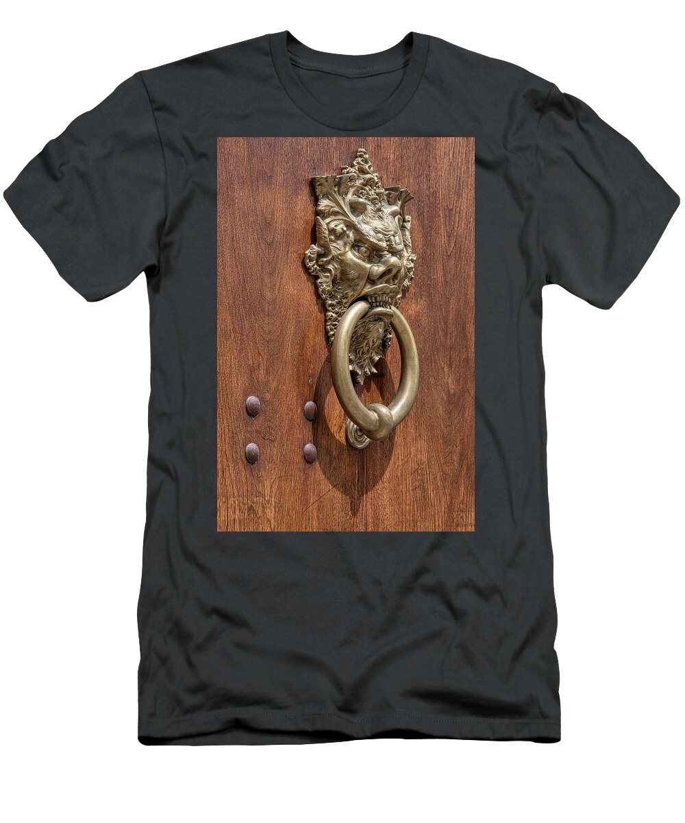Devil T-Shirt featuring the photograph Angry Devil of Venice by David Letts