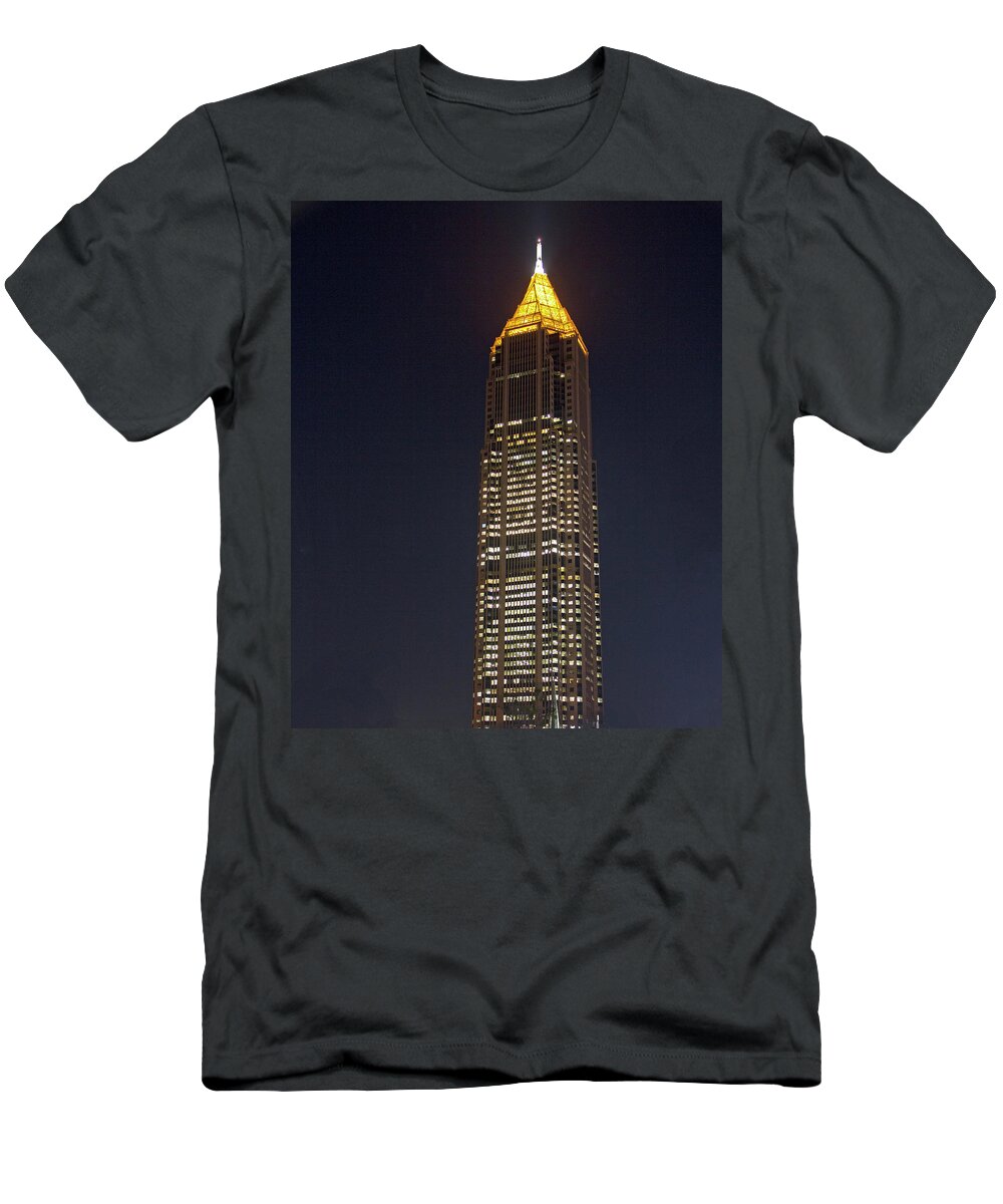 Atlanta T-Shirt featuring the photograph Atlanta, Georgia - Bank of America Building by Richard Krebs