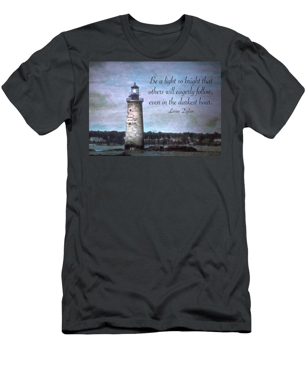  T-Shirt featuring the photograph Be a Light by Jack Wilson