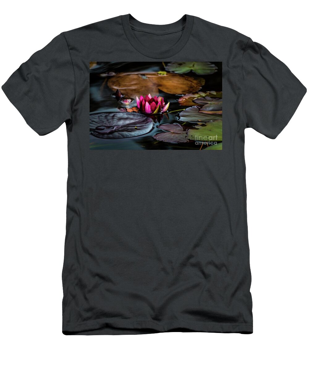 Water Lily T-Shirt featuring the photograph Beautiful Creation by Elizabeth Dow