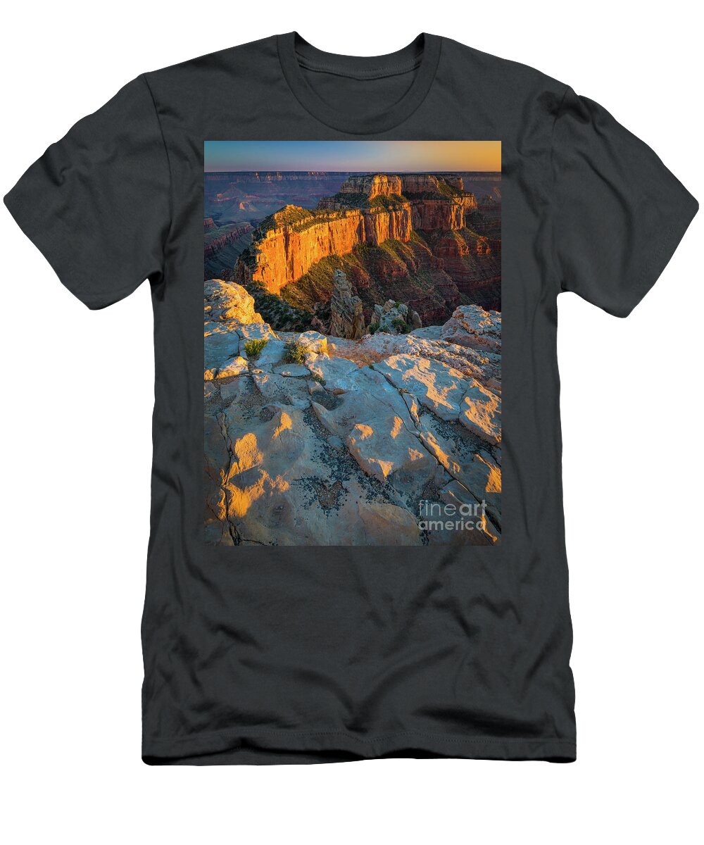 America T-Shirt featuring the photograph Cape Royal Glow by Inge Johnsson