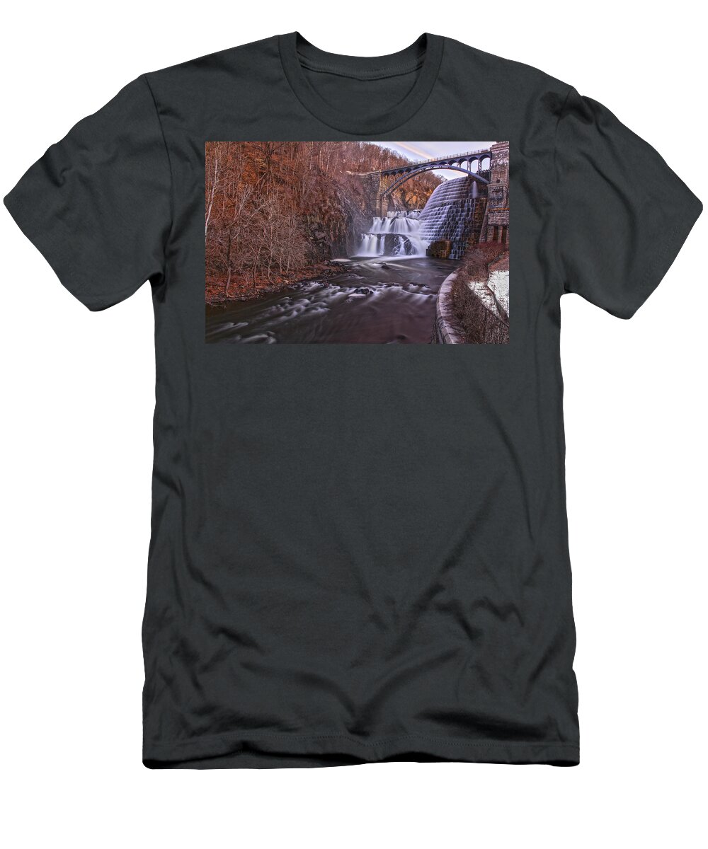 Dawn T-Shirt featuring the photograph Cascading Connections by Angelo Marcialis