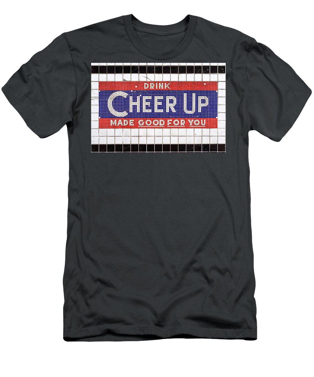 Americana T-Shirt featuring the photograph Cheer up by Robert FERD Frank