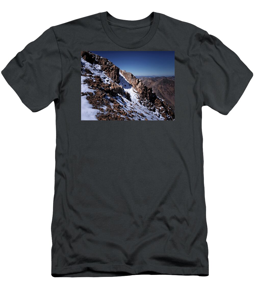 Colorado T-Shirt featuring the photograph Climb That Mountain by Jim Hill