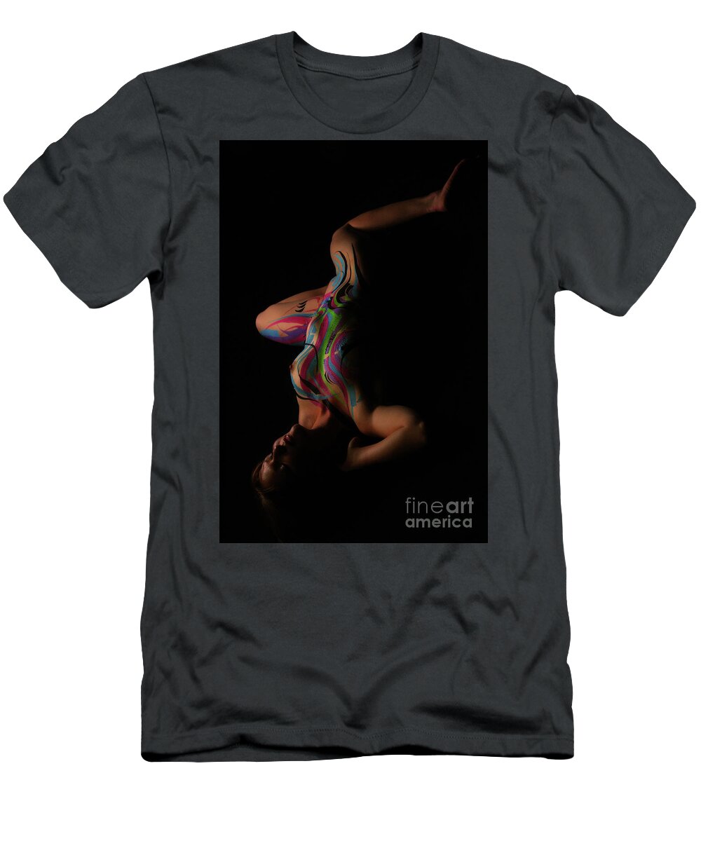 Girl T-Shirt featuring the photograph Color Of Silence by Robert WK Clark