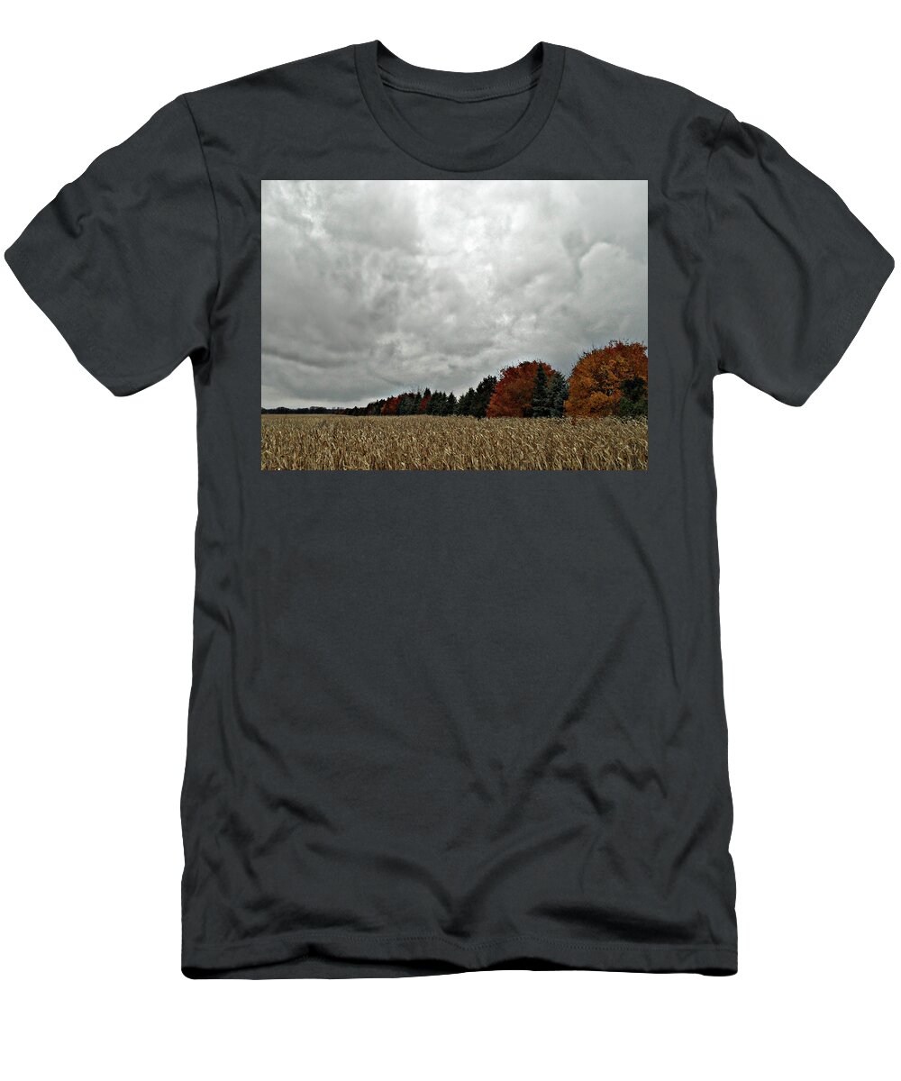 Colourful Explorations T-Shirt featuring the photograph Colourful explorations by Cyryn Fyrcyd