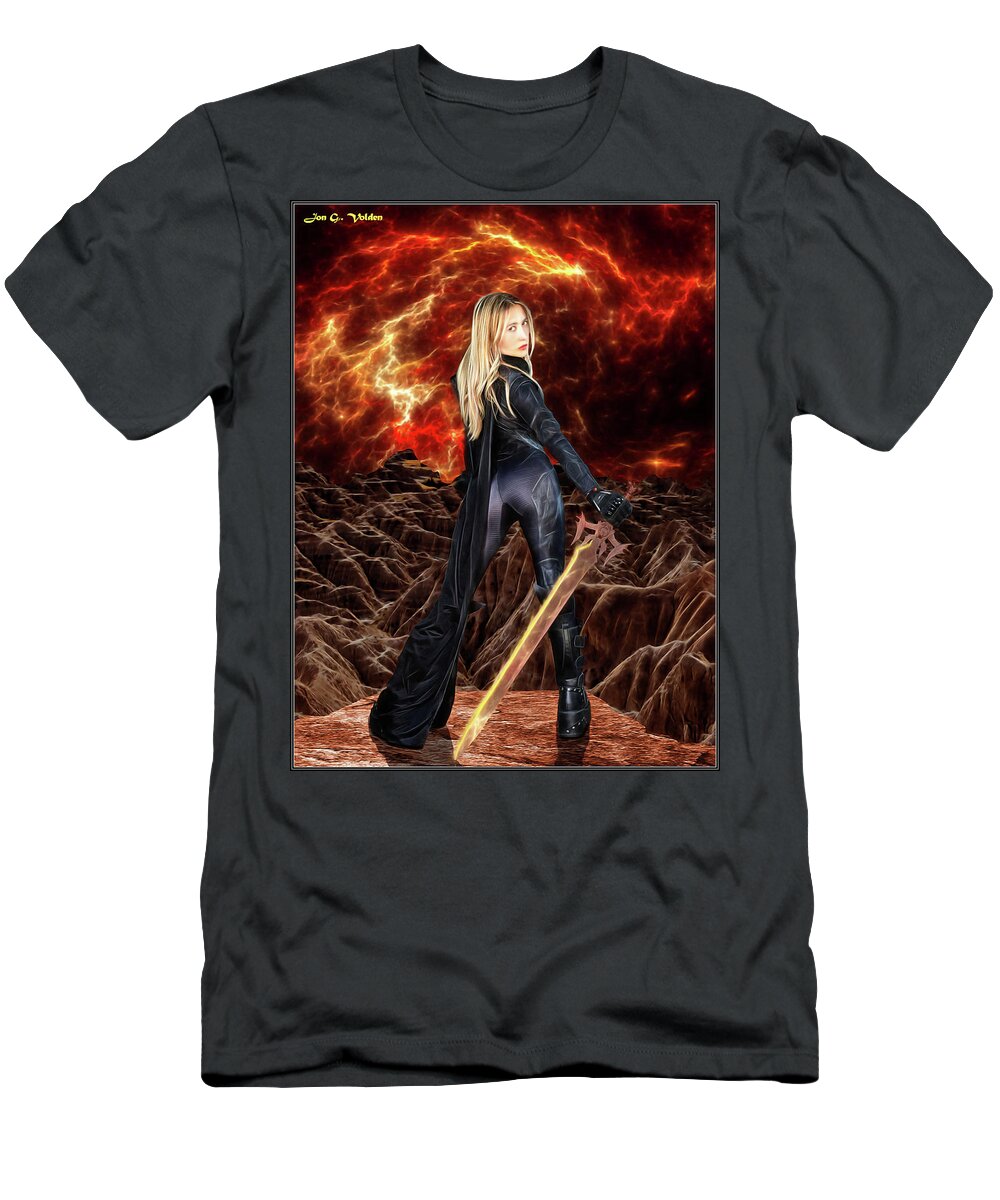 Destroyer T-Shirt featuring the photograph Cosmic Destroyer by Jon Volden