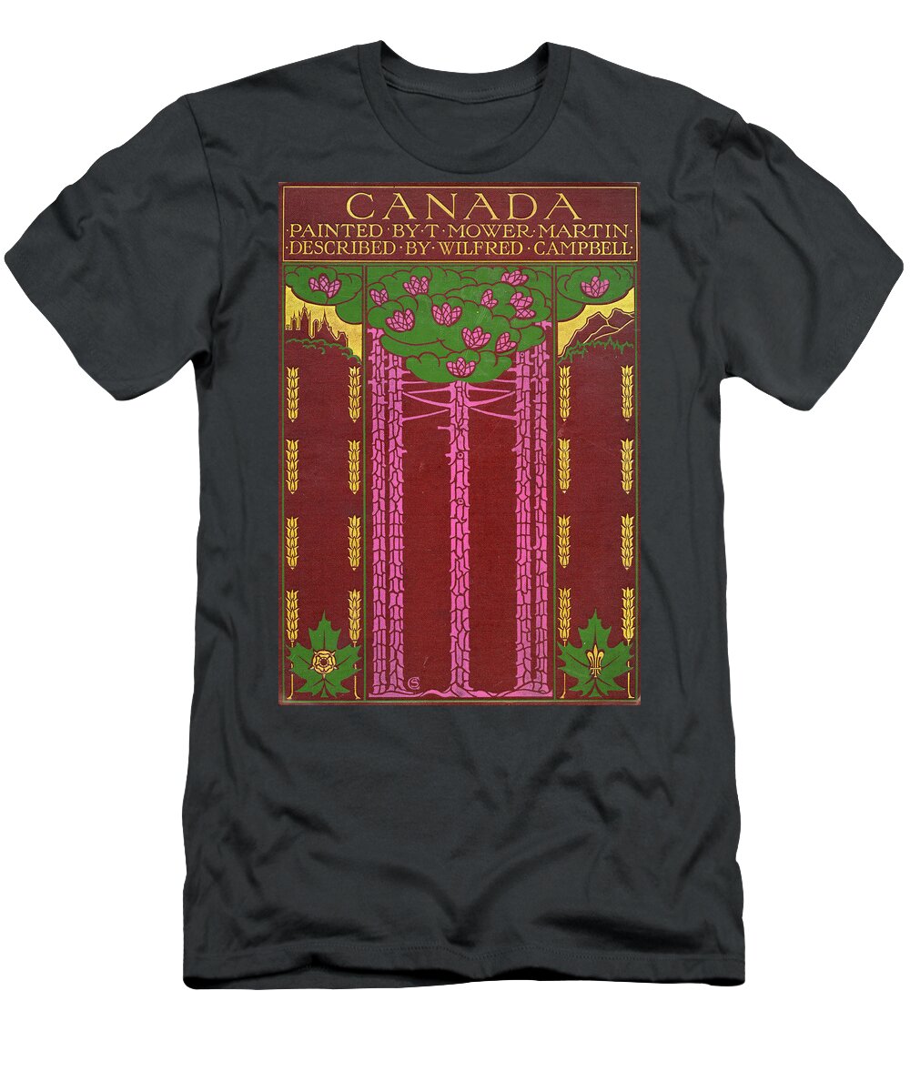 Canada T-Shirt featuring the mixed media Cover design for Canada by Unknown