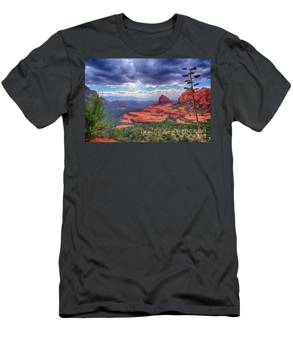 Cowpie Formation T-Shirt featuring the photograph Cowpie Formation by Priscilla Burgers