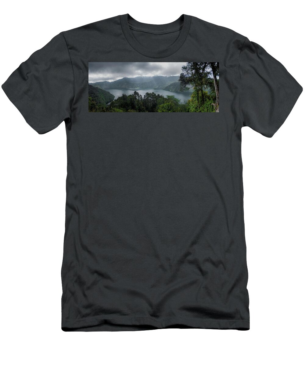Africa T-Shirt featuring the photograph Crater Ngozi by Robert Grac