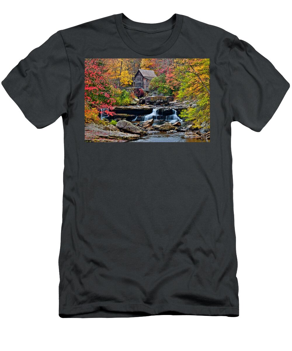 Glade T-Shirt featuring the photograph Cross off Another Bucket List Photo by Frozen in Time Fine Art Photography
