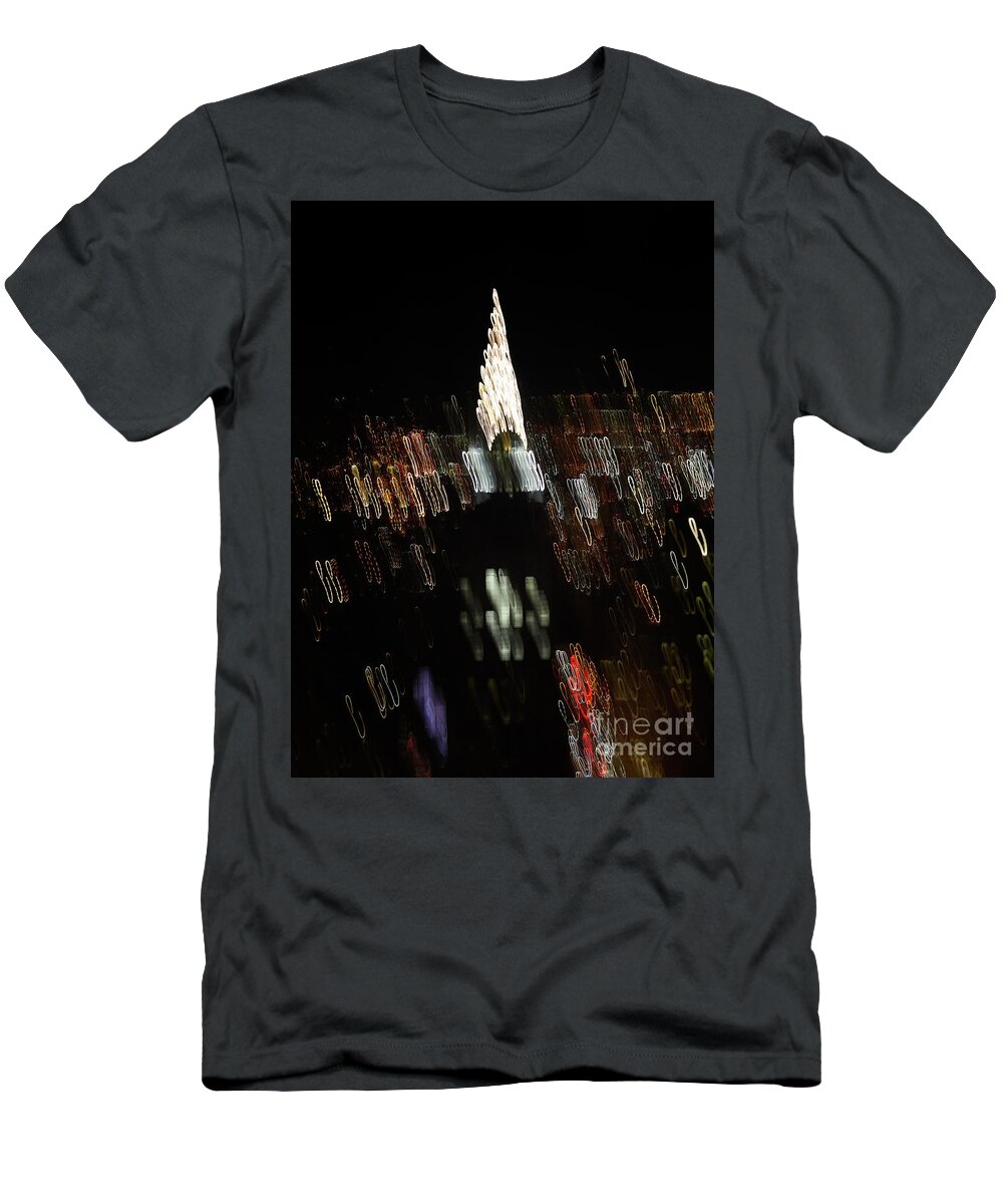 Chrysler T-Shirt featuring the photograph Chrysler Building #1 by Tony Cordoza