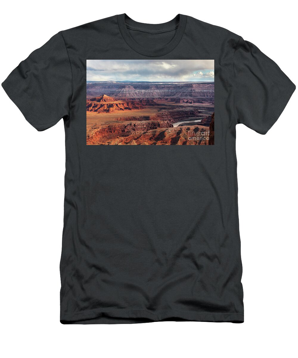 American Southwest T-Shirt featuring the photograph Dead Horse Point State Park-4 by Robert L Lease Images Lumiere De Liesse Ltd