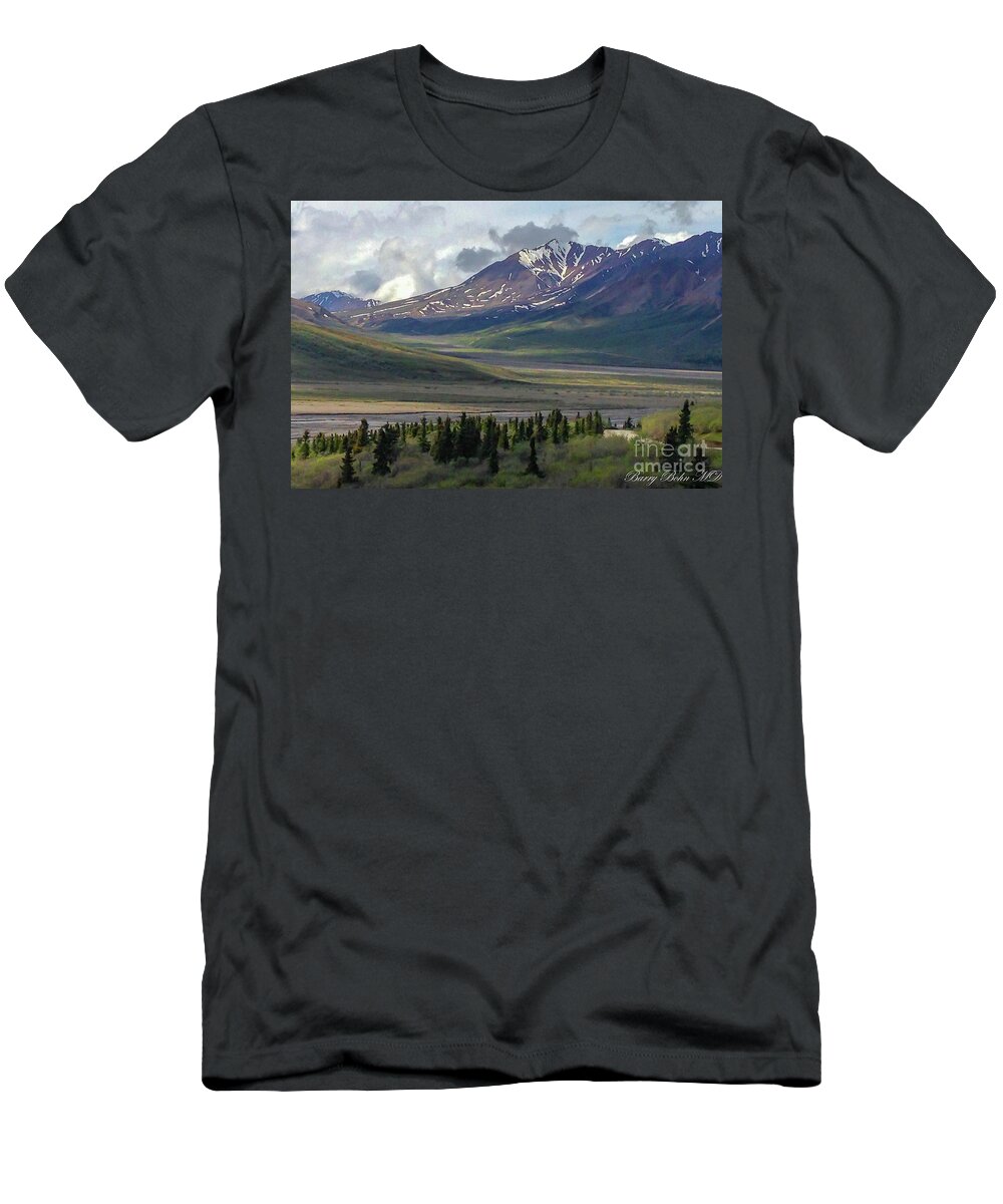 Nature T-Shirt featuring the photograph Denali by Barry Bohn
