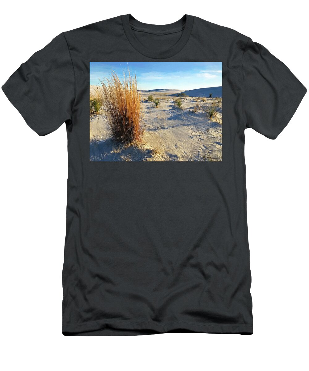 Desert T-Shirt featuring the photograph Desert Scrub by GW Mireles