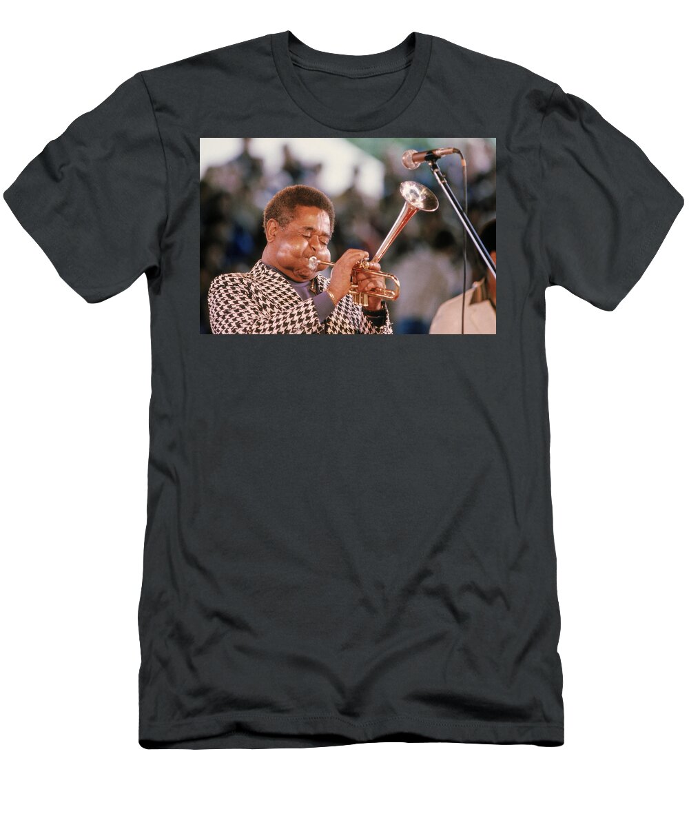 Celebrity T-Shirt featuring the photograph Dizzy Gillespie by Brock May