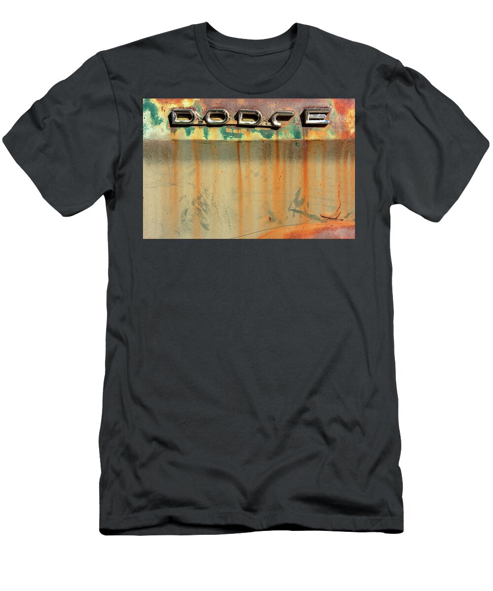 Old Car T-Shirt featuring the photograph Dodge by Minnie Gallman