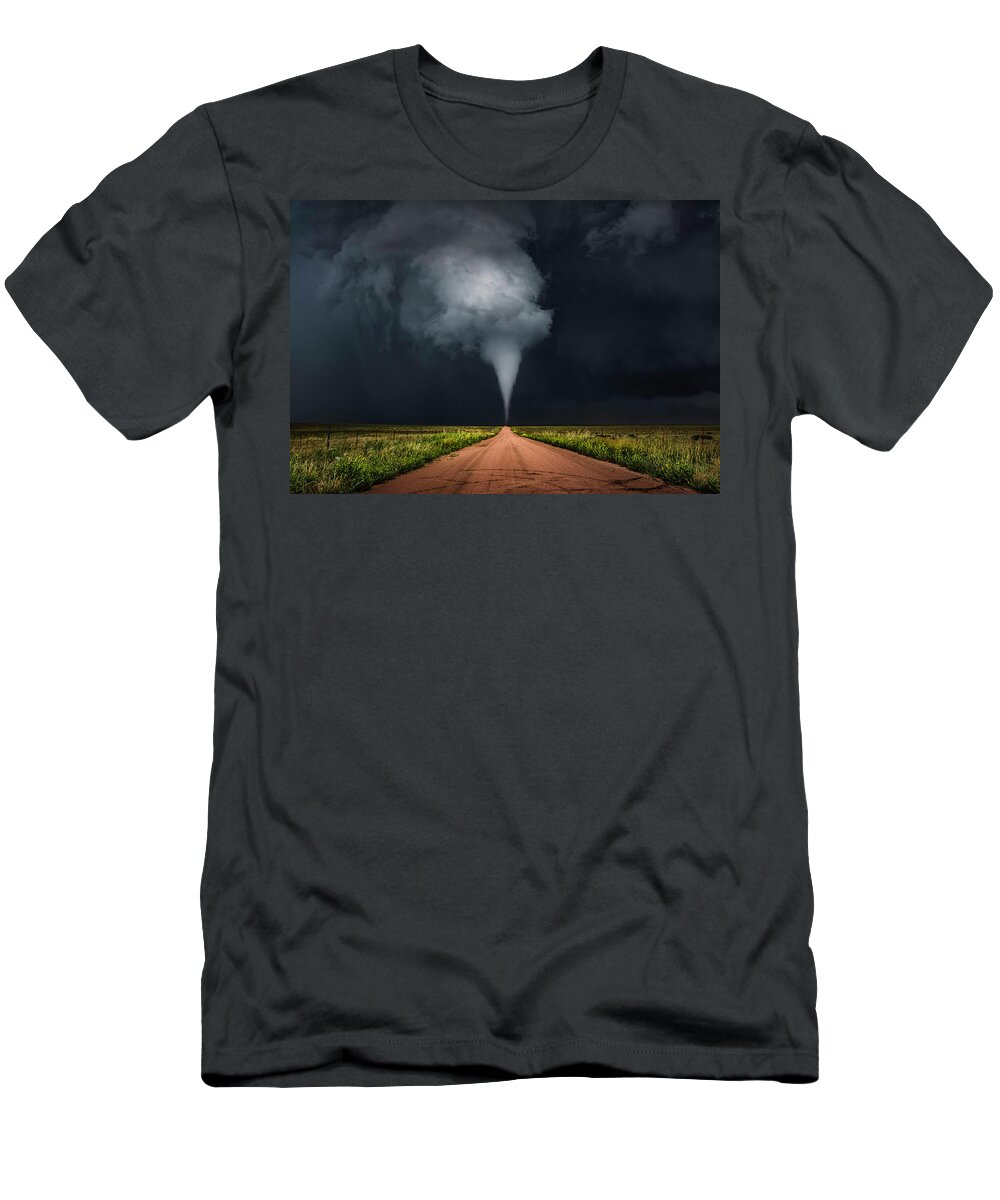 Tornado T-Shirt featuring the photograph Dorothy's Dream by Brian Gustafson