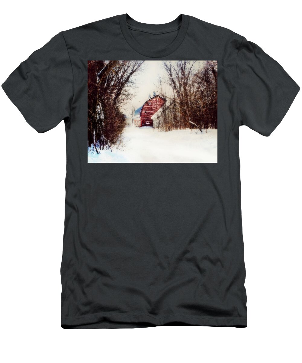 Top Selling Art T-Shirt featuring the photograph End of the Line by Julie Hamilton