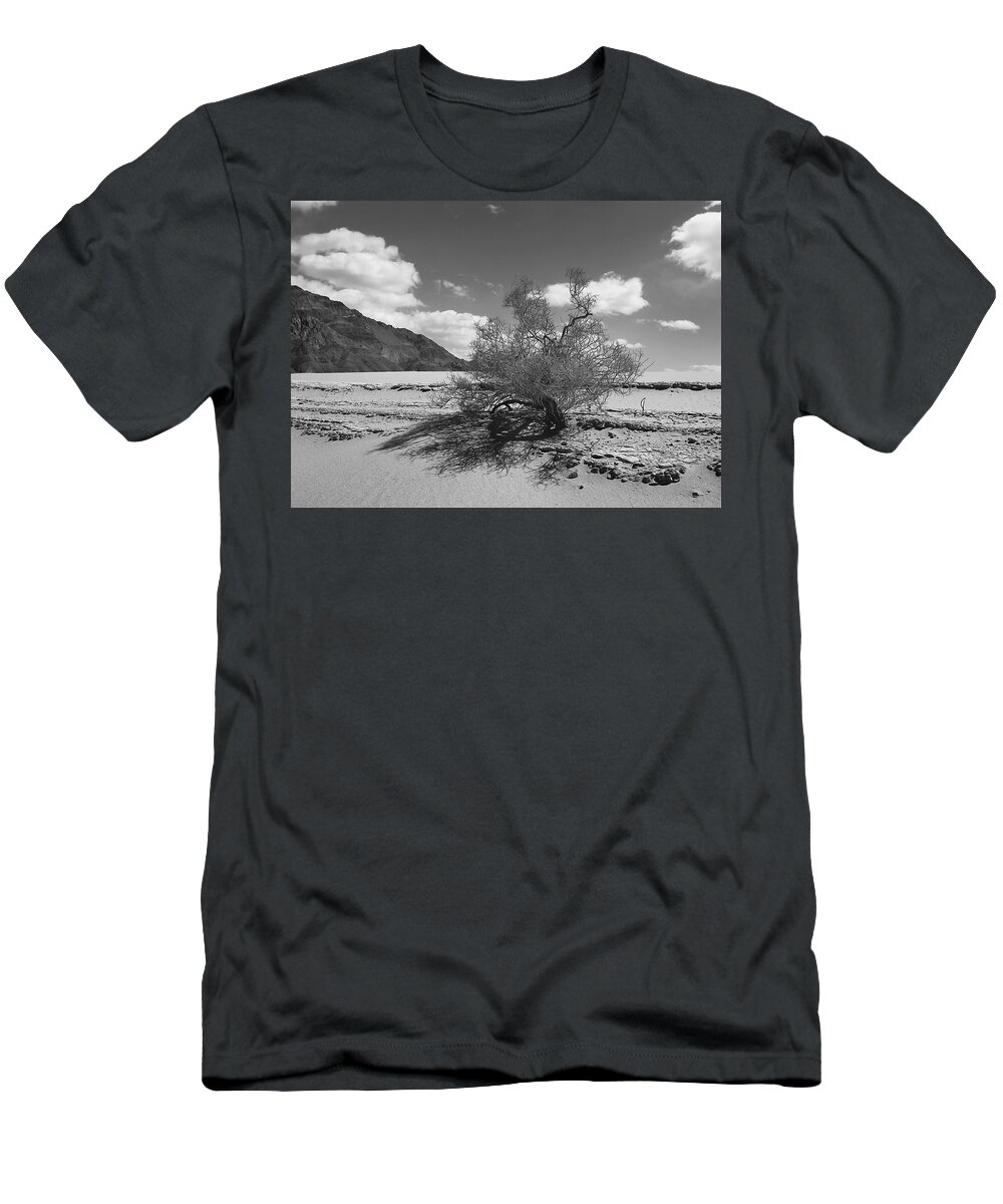 Death Valley T-Shirt featuring the photograph Visions of Eureka Dunes by Joe Schofield
