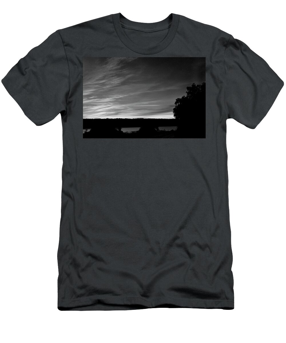 Sunset T-Shirt featuring the photograph Evening Sky by Sarah McKoy