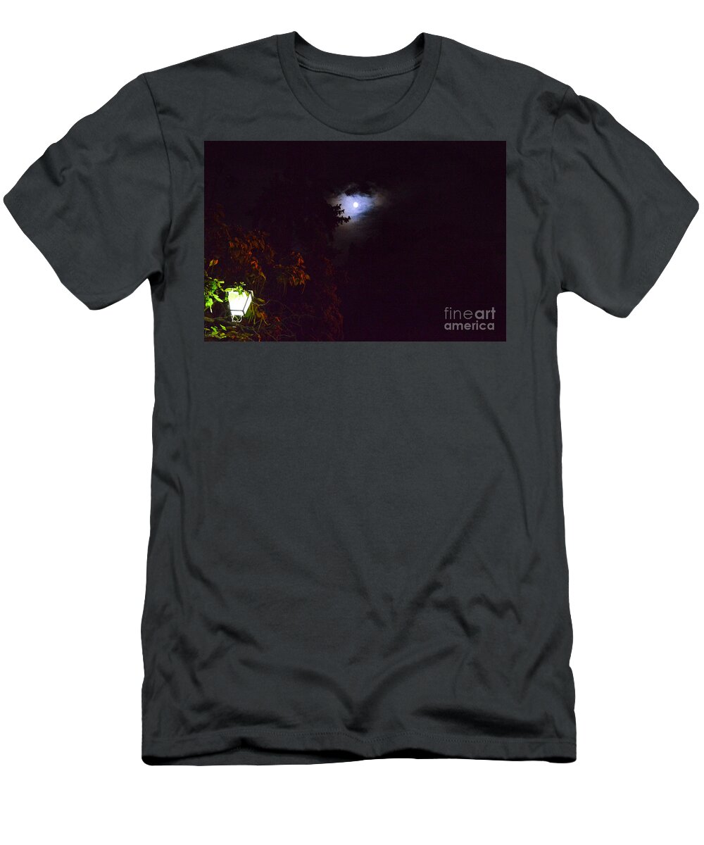 Full Moon T-Shirt featuring the photograph Fairy night by Yavor Mihaylov