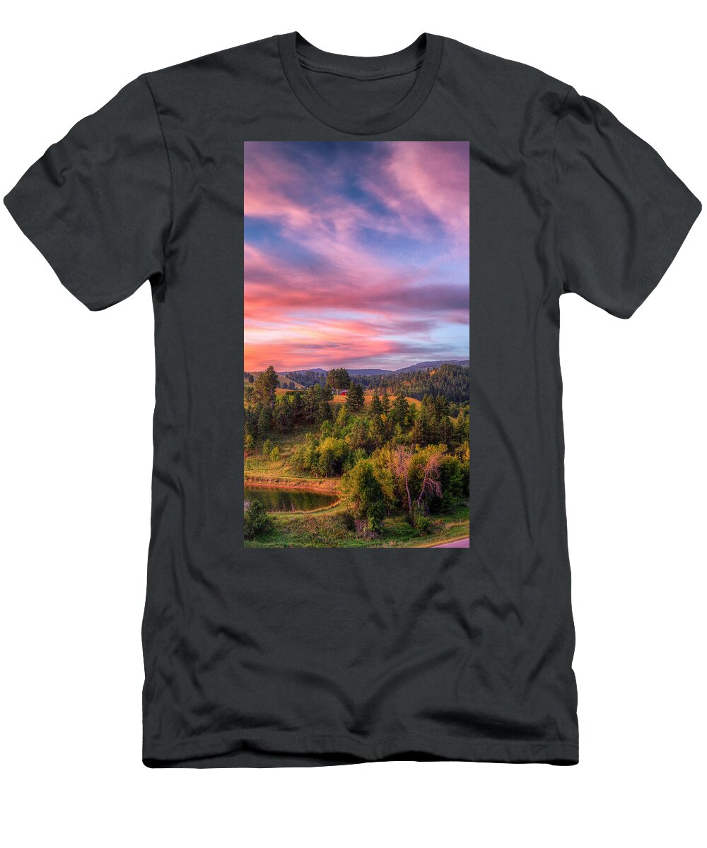 Fairytale T-Shirt featuring the photograph Fairytale Triptych 2 by Fiskr Larsen