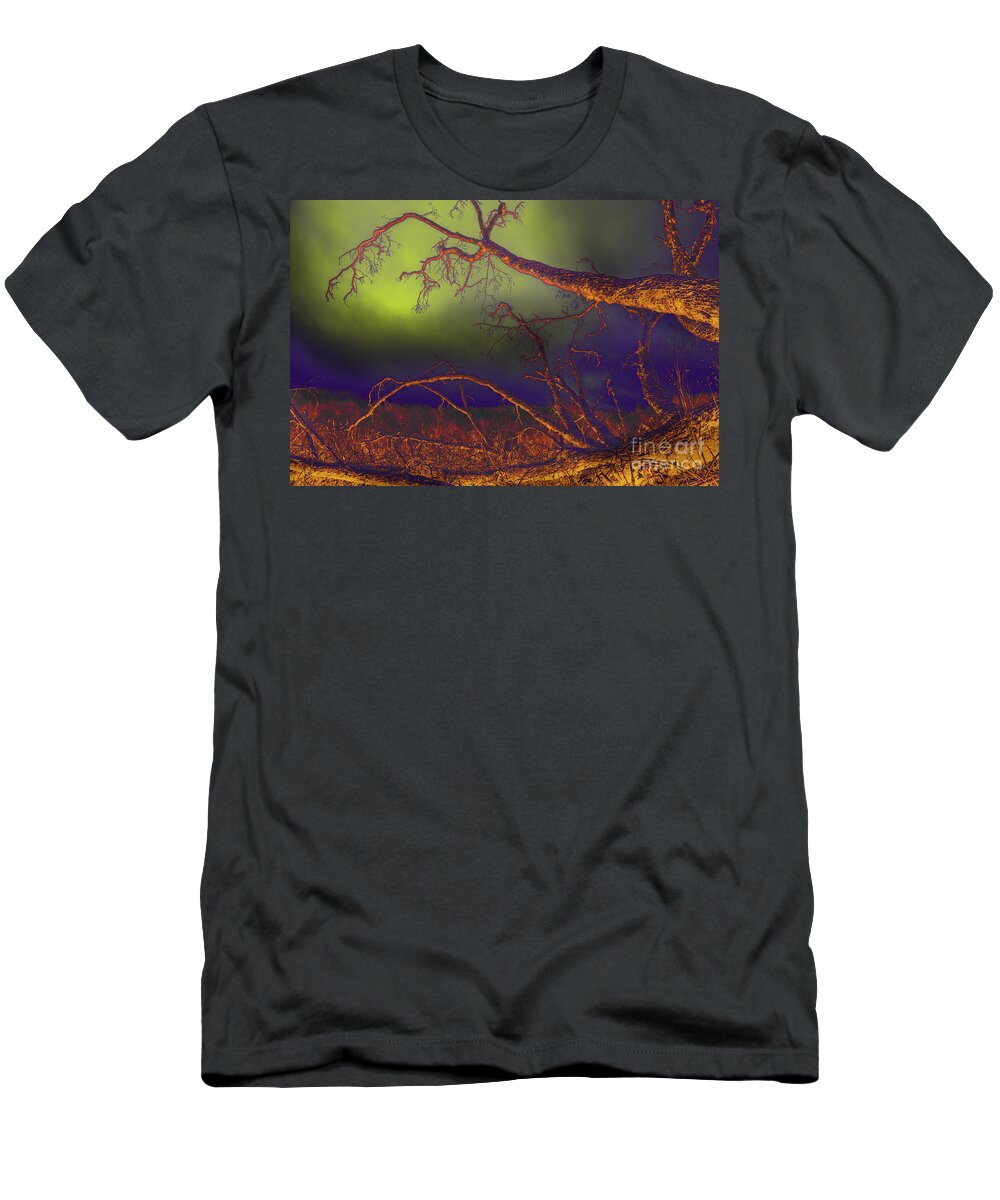 Tree T-Shirt featuring the photograph Fallen Tree by Mike Eingle