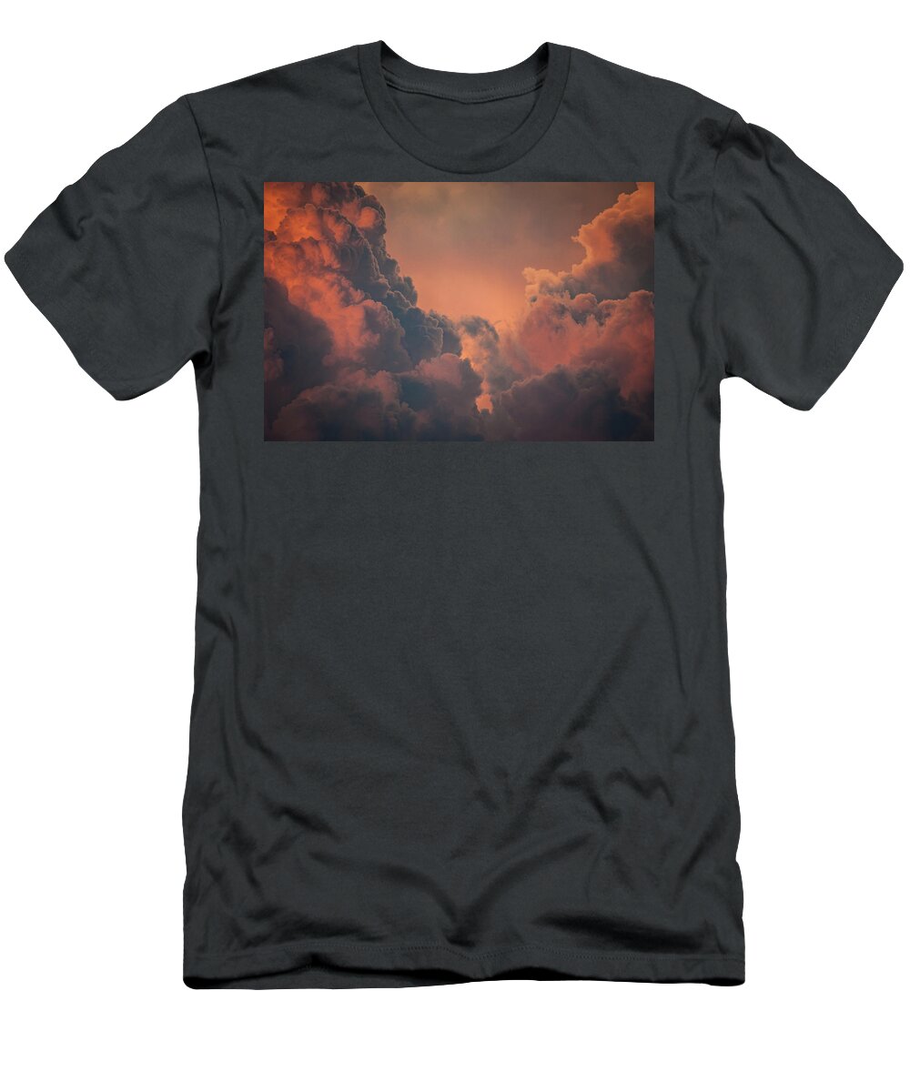 Cloud T-Shirt featuring the photograph Fierce by Jeff Phillippi