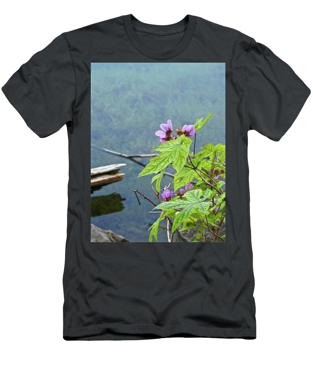 Flowers T-Shirt featuring the photograph Floral Serenity by Kathy Ozzard Chism