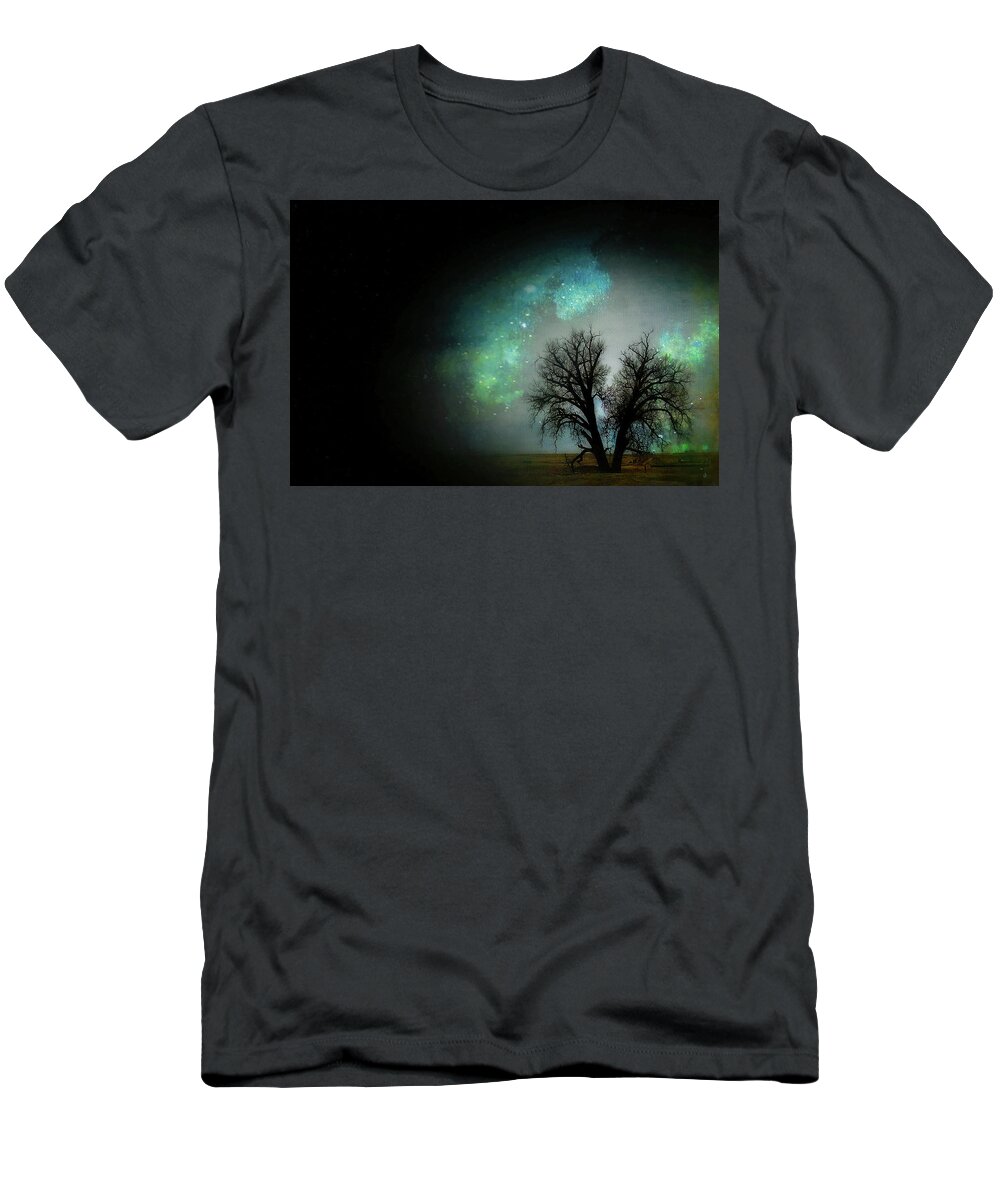 Fine Art Photography T-Shirt featuring the photograph For the Love of Trees #1, Green Valley Ranch by John Strong
