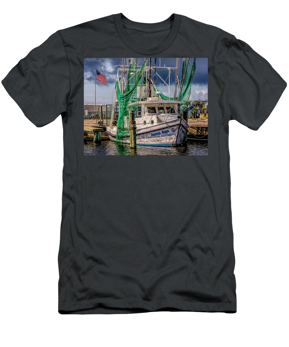 Boats T-Shirt featuring the photograph Frances Marie by JASawyer Imaging