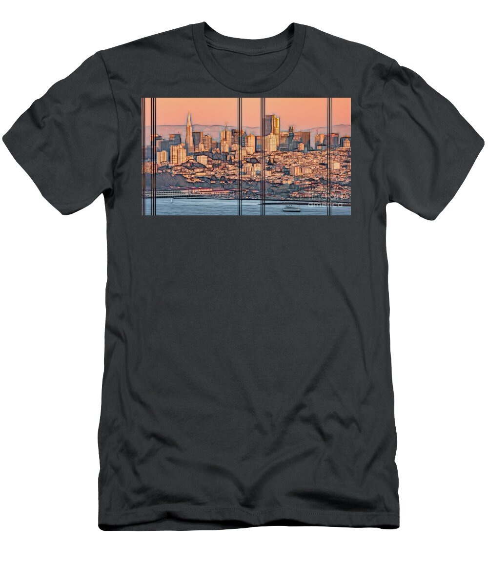 San Francisco T-Shirt featuring the photograph Interconnected by Doug Sturgess