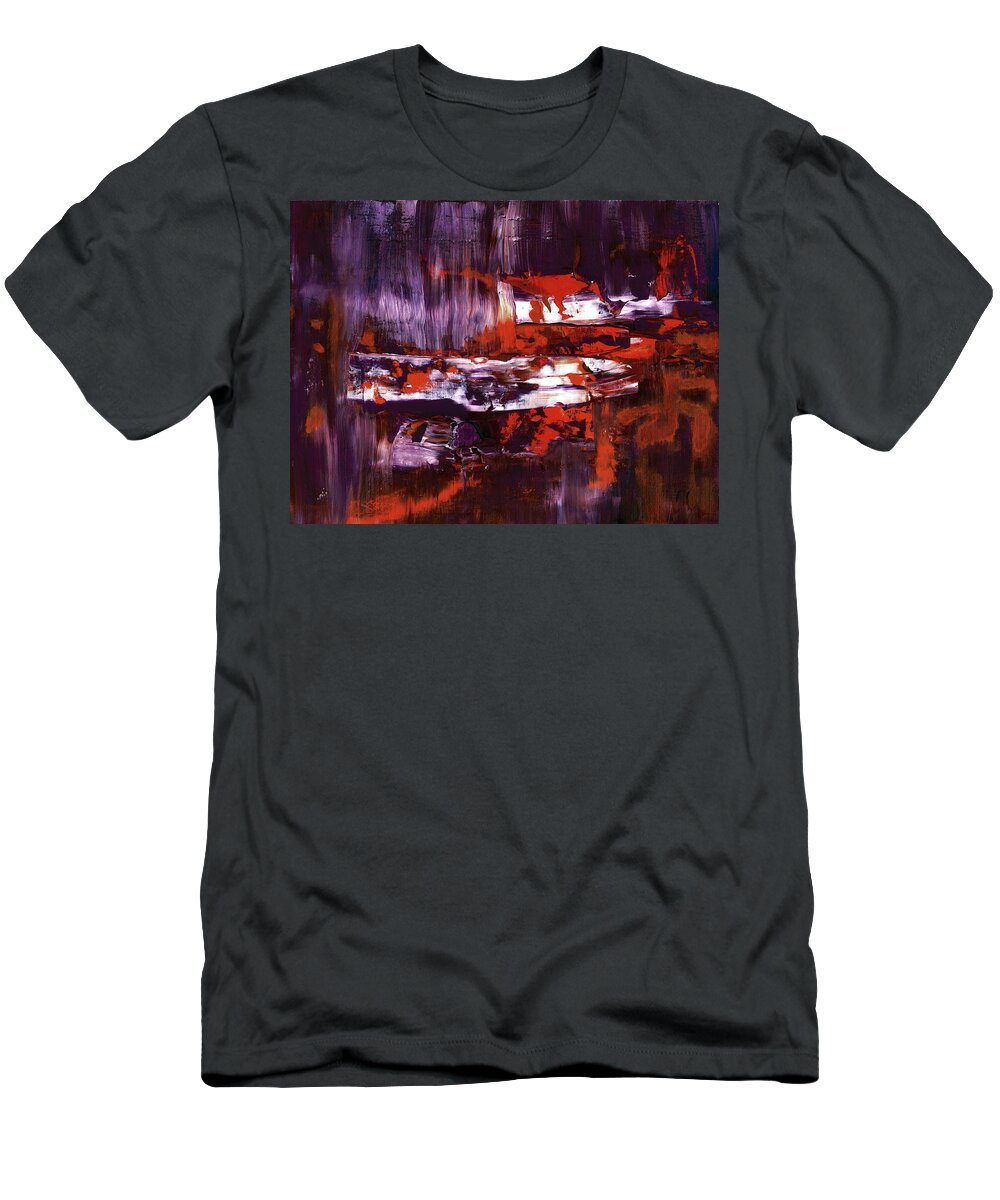 Gamma 66 T-Shirt featuring the photograph Gamma #66 Abstract by Sensory Art House