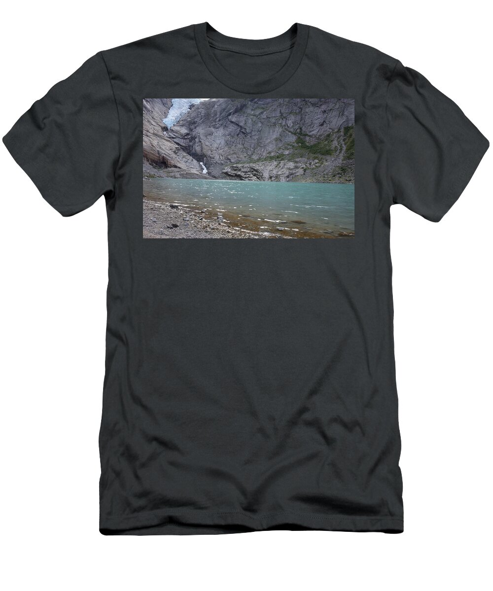 T-Shirt featuring the photograph Glacier by Kate McTavish