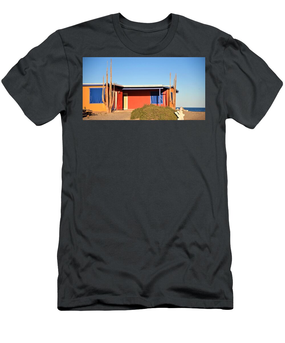 Gonzaga Bay T-Shirt featuring the photograph Gonzaga Bay, Baja by Lisa Dunn